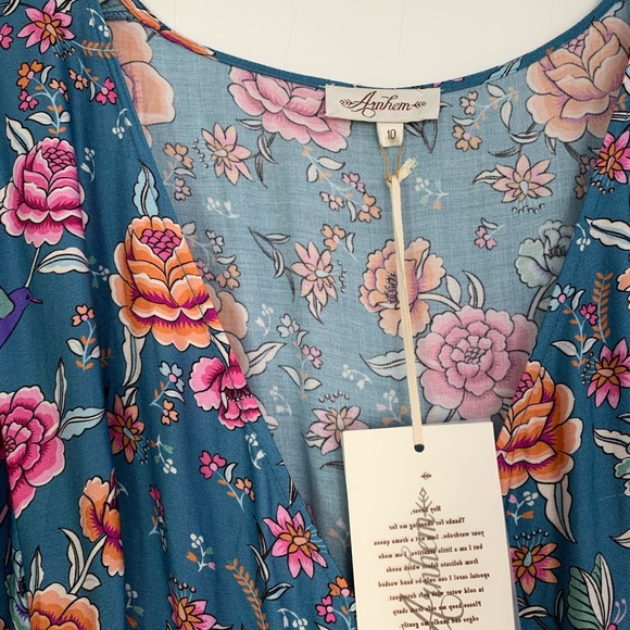 SOLD Arnhem Portofino Maxi Dress Cielo NWT US S - Picture 5 of 8